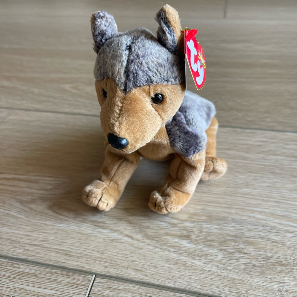 NWT Ty Sarge German Shepherd Dog - 2000